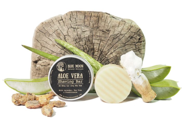 Aloe Vera Shave Bar Blue Moon Natural Skincare