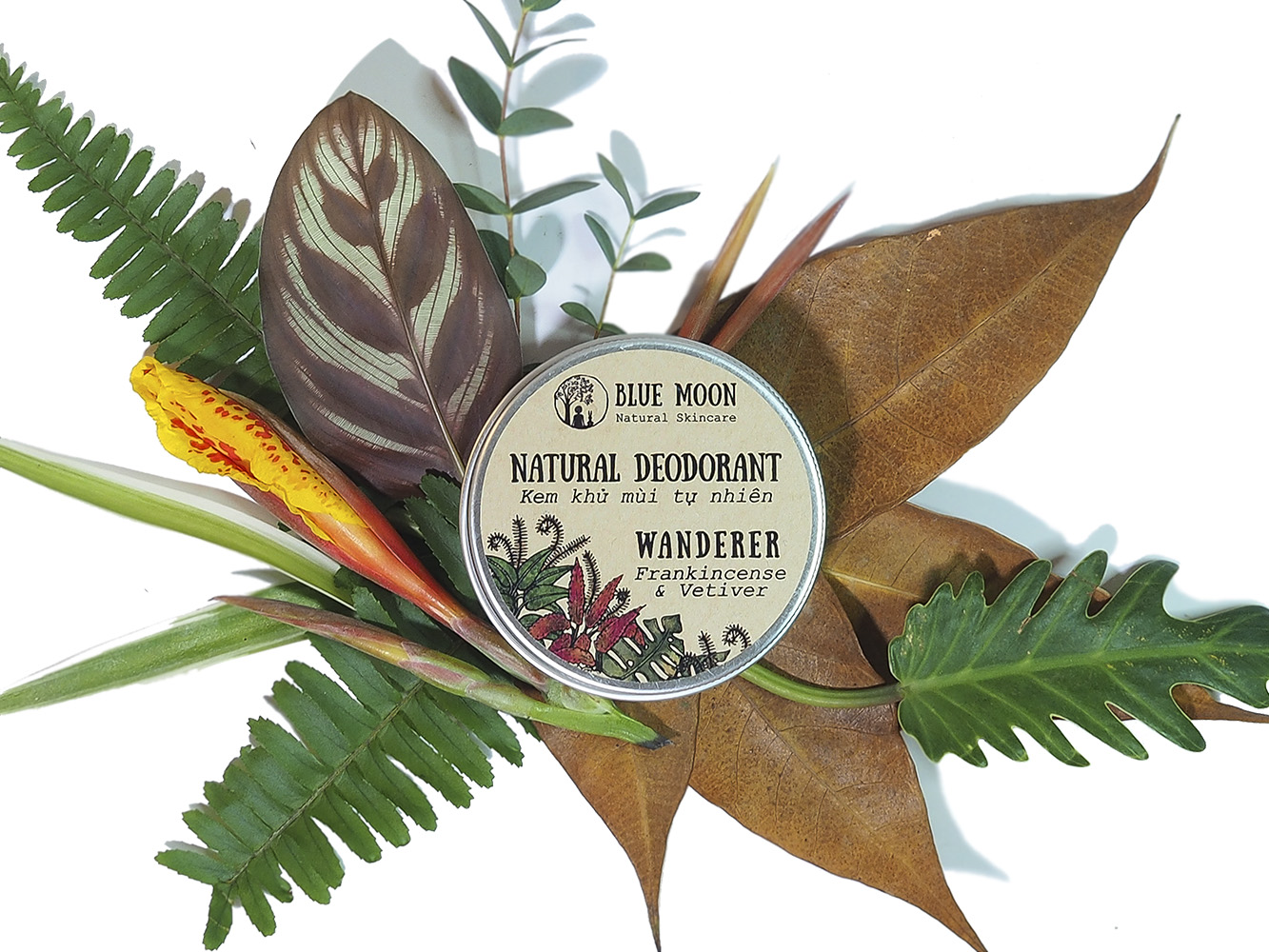 Natural Deodorant – Wanderer – (Frankincense & Vetiver)